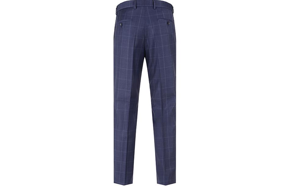 Details for ヒューゴボス ブラック SS24 ネイビーチェック シングルスーツセット 50502478-404