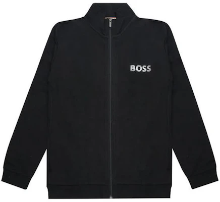 Chaqueta Negra de HUGO BOSS con Cremallera y Logo Impreso 50469700-001 Buy Chaqueta Negra de HUGO BOSS con Cremallera y Logo Impreso 50469700-001