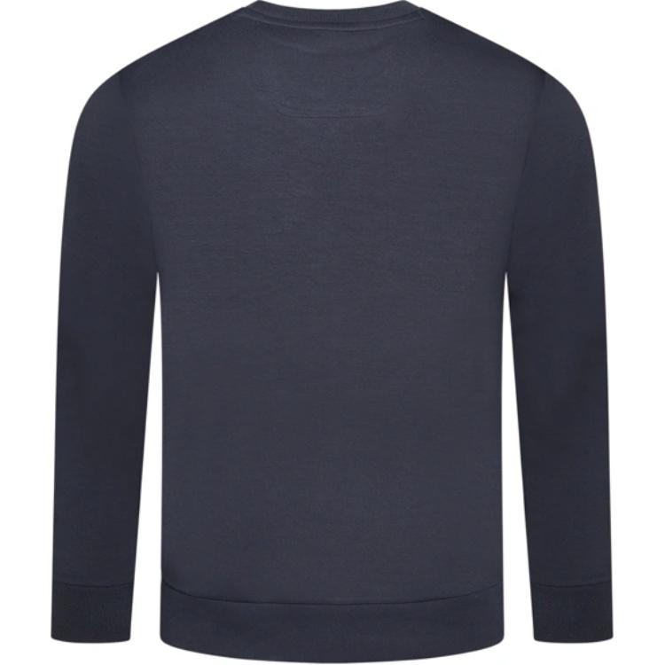 HUGO BOSS Blue Crewneck Sweatshirt with Logo Print 50506119-402 圖 3