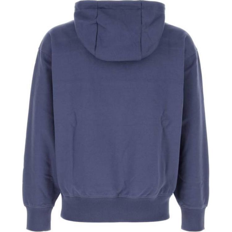 HUGO BOSS Blue Hoodie with Letter Logo Print - Relaxed Fit 50496661-412 圖 3