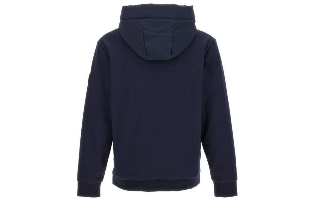 Hugo Boss BOSS  Blue Cotton Jacket with Zipper Pockets and Long Sleeves. 50494276404 圖 3