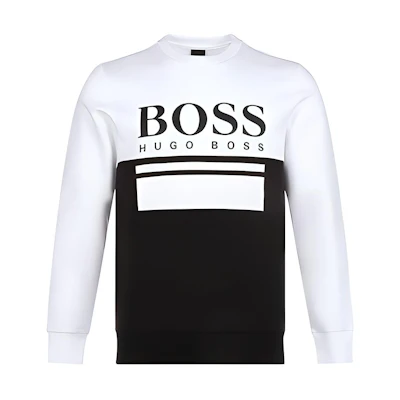 HUGO BOSS Casual Crewneck Long Sleeve Sweatshirt Black 50434921-001