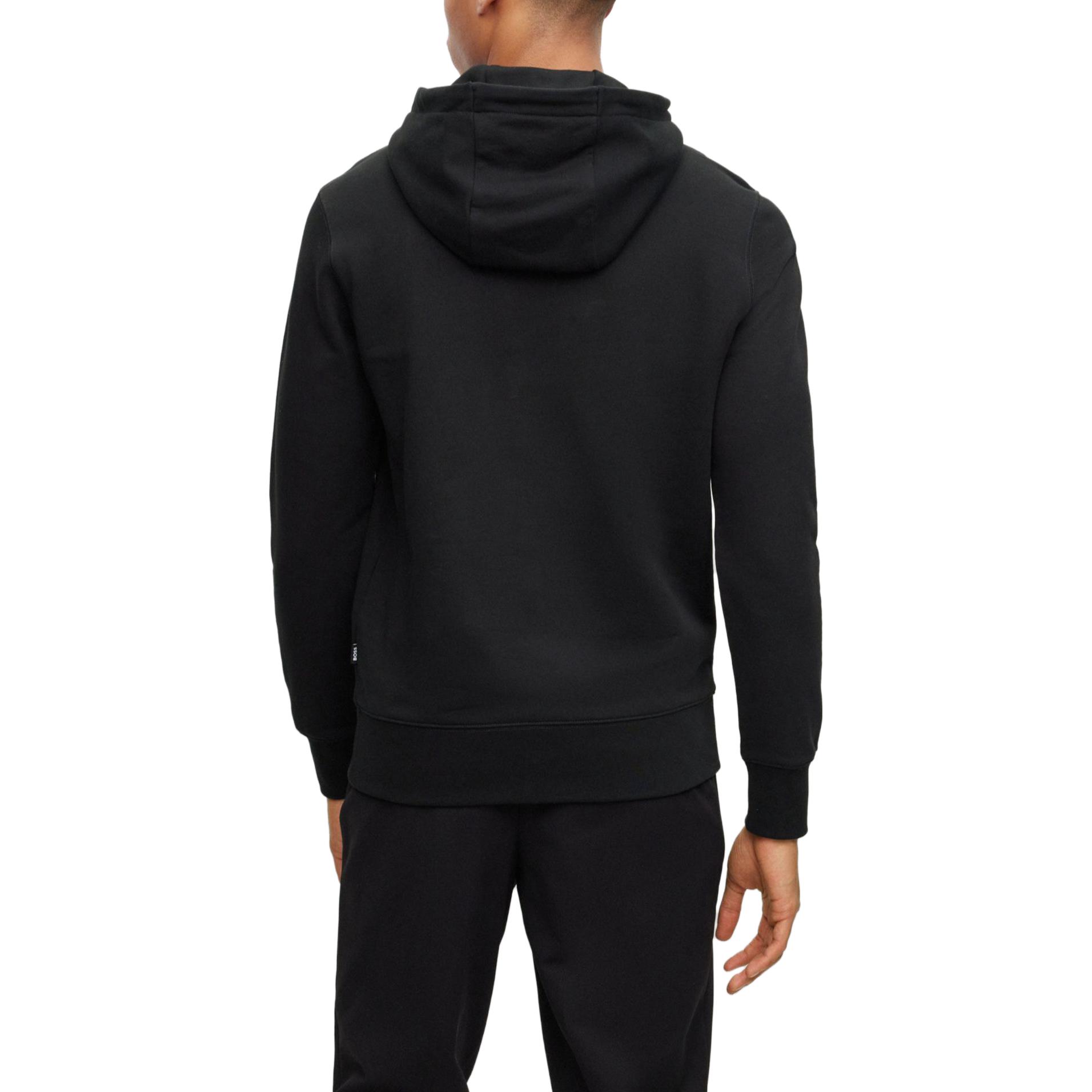 HUGO BOSS Casual Printed Pullover Crewneck Sweatshirt Men’s Black 50499925-001 圖 6