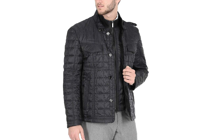 HUGO BOSS Classic Black Long-Sleeve Casual Jacket 50381032-001