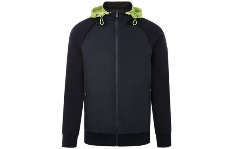 HUGO BOSS Classic Cotton Hoodie Jacket - Dark Blue 50432079-402