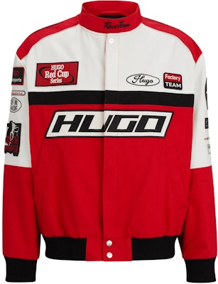 HUGO BOSS 拼色常規版型外套附條紋Logo印花 多色款 50505424-693 Buy HUGO BOSS 拼色常規版型外套附條紋Logo印花 多色款 50505424-693