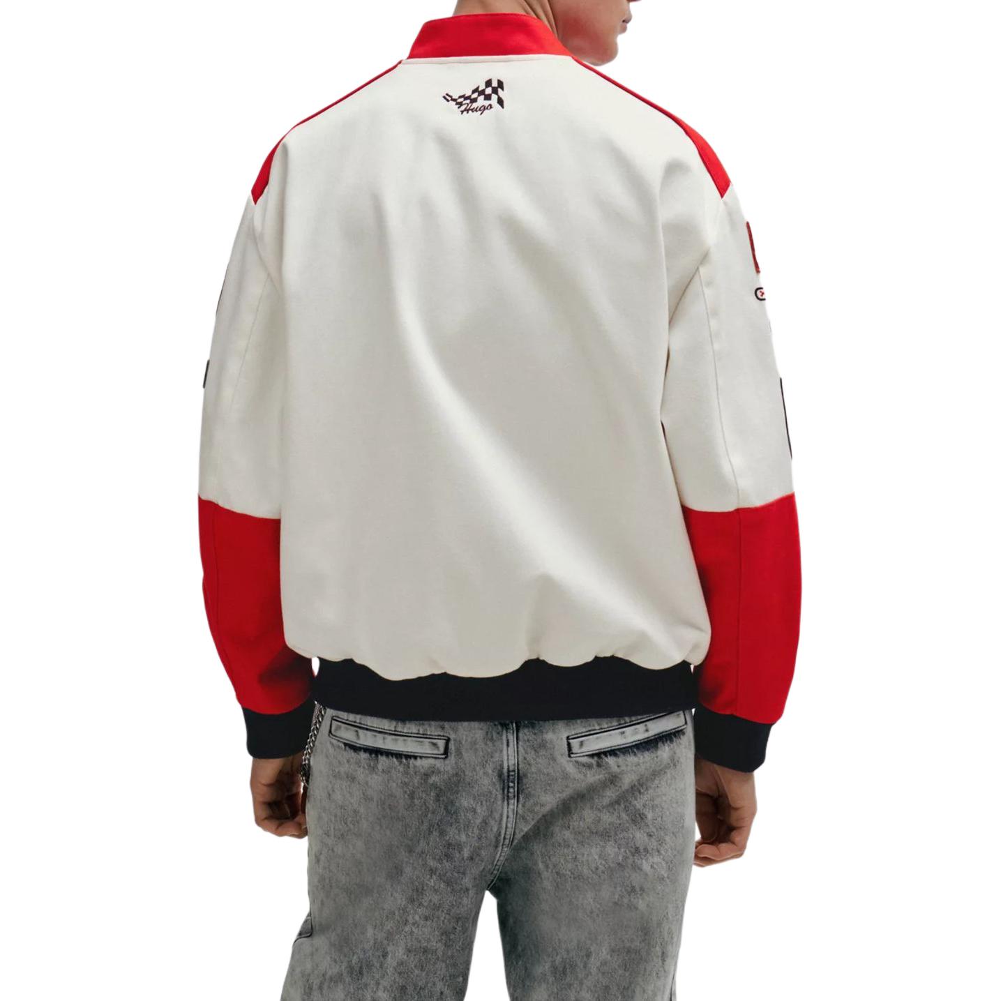 Purchase HUGO BOSS 拼色常規版型外套附條紋Logo印花 多色款 50505424-693