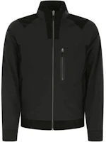 HUGO BOSS Colorblock Casual Zipper Jacket - Black 50470280-001 HUGO BOSS Colorblock Casual Zipper Jacket - Black 50470280-001