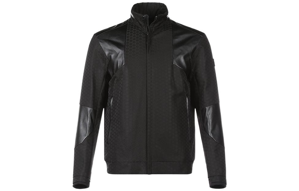 HUGO BOSS Colorblock High-Neck Jacket Black 50454961-001