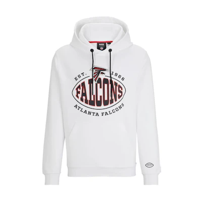 HUGO BOSS Colorblock Letter Logo Sweatshirt White () 50504598-120
