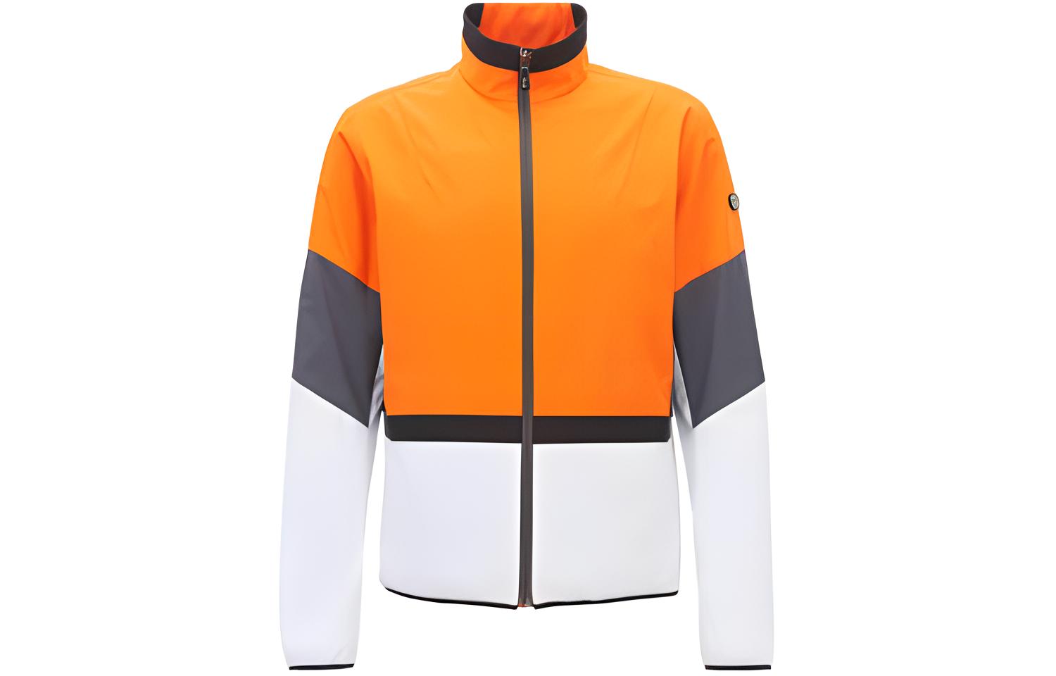 HUGO BOSS Colorblock Stand Collar Casual Jacket 50387775-HW