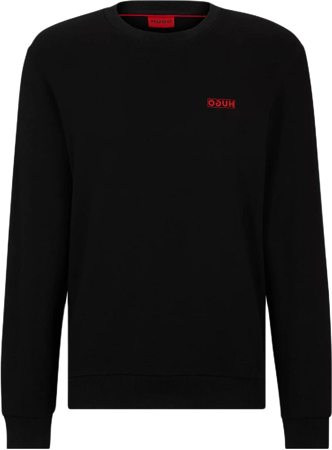 hugo-boss-cotton-terry-reverse-logo-sweatshirt-black-crewneck-pullover-50483666-001