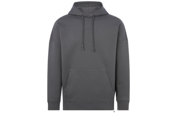HUGO BOSS Cotton Solid Pullover Sweatshirt Grey 50431718-020