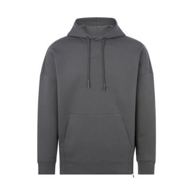 HUGO BOSS Cotton Solid Pullover Sweatshirt Grey 50431718-020
