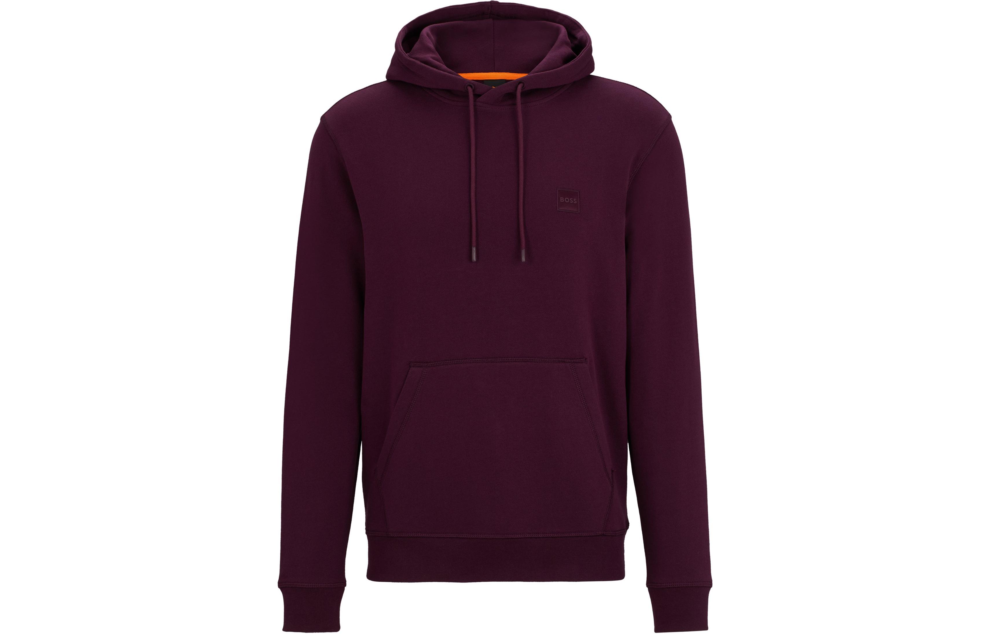 Order HUGO BOSS 棉质毛巾布贴标连帽长袖卫衣 米色 50509314-271