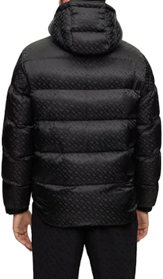 휴고 보스 남성용 탈부착 후드 코튼 자켓 - 블랙 50499813-001 Purchase 휴고 보스 남성용 탈부착 후드 코튼 자켓 - 블랙 50499813-001