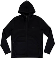 HUGO BOSS FW21 Black Logo Zipper Hoodie Jacket 50455083-001 HUGO BOSS FW21 Black Logo Zipper Hoodie Jacket 50455083-001