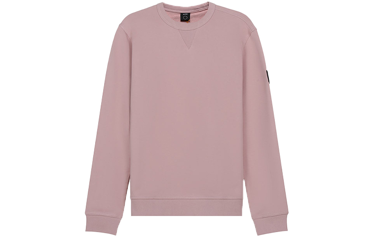 HUGO BOSS FW21 Crewneck Pullover Sweatshirt Gray Pink Long Sleeve 50426608-689