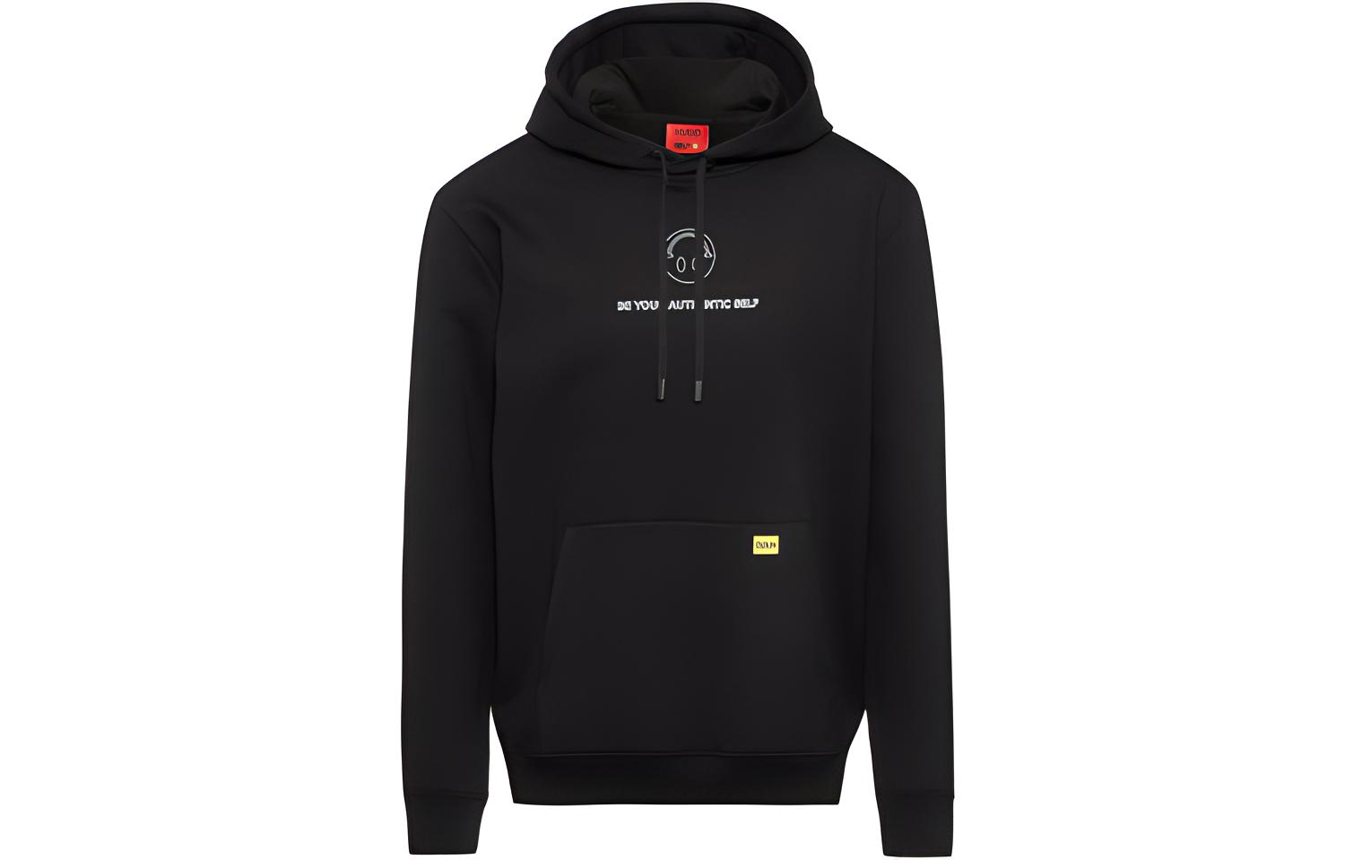 HUGO BOSS FW21 Smiley Logo Sweatshirt Black 50454111-001