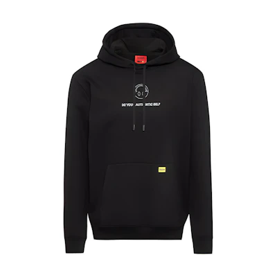 HUGO BOSS FW21 Smiley Logo Sweatshirt Black 50454111-001