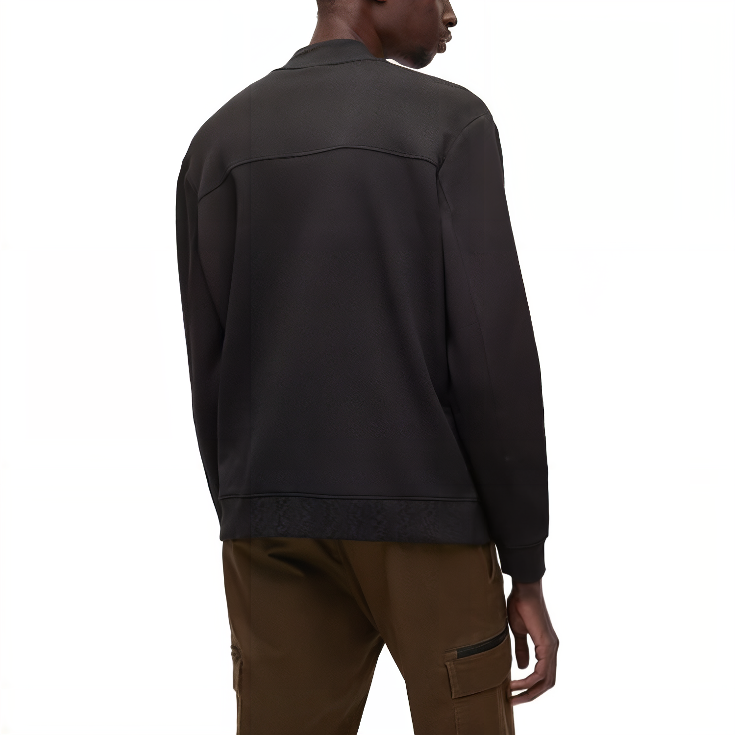 HUGO BOSS FW22  Black Long-Sleeve Jacket with Logo and Stitch Details 50475853-001 圖 5