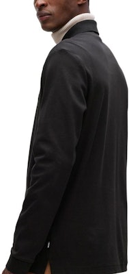 HUGO BOSS FW22 黑色長袖純色POLO衫. 50468392-001 Shop HUGO BOSS FW22 黑色長袖純色POLO衫. 50468392-001