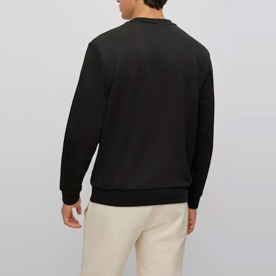 HUGO BOSS FW22 黑色圓領印花標誌長袖上衣 50476140-001 Shop HUGO BOSS FW22 黑色圓領印花標誌長袖上衣 50476140-001