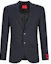 Order HUGO BOSS FW22 黑色西裝外套,袖標設計附品牌標誌。 50457151-403