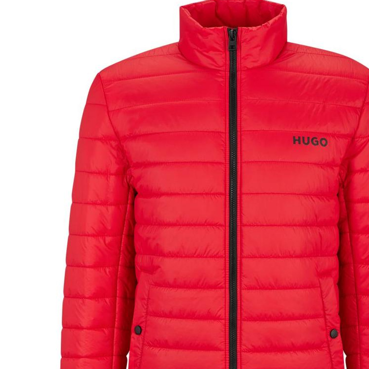 Purchase HUGO BOSS FW22 輕量純色拉鍊外套款式LOGO夾克。 50468719-693