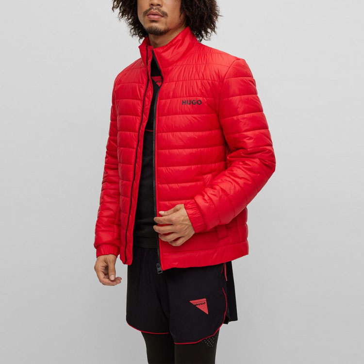 Details for HUGO BOSS FW22 輕量純色拉鍊外套款式LOGO夾克。 50468719-693