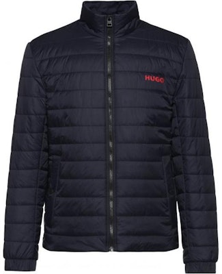 HUGO BOSS FW22 海軍藍輕便外套 帶標誌拉鏈與立領設計 50468719-405 Order HUGO BOSS FW22 海軍藍輕便外套 帶標誌拉鏈與立領設計 50468719-405