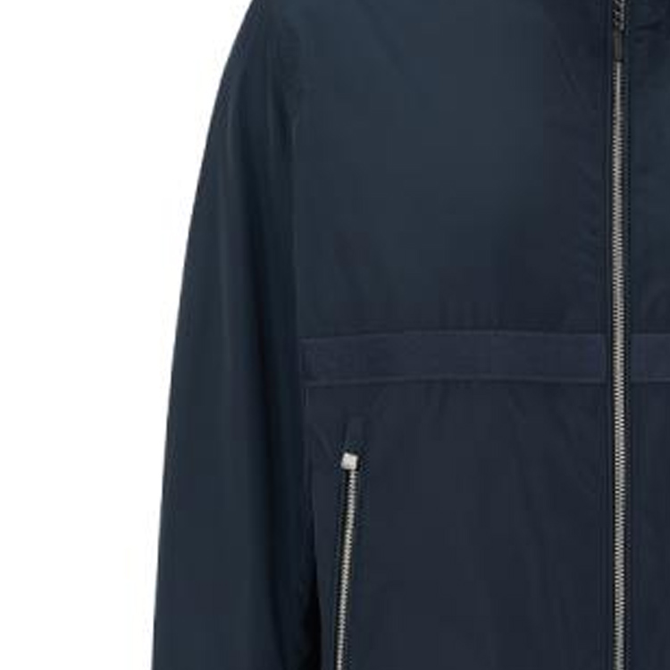 HUGO BOSS FW22  Solid Navy Zip Pocket Casual Long Sleeve Jacket 50482595-404 圖 8