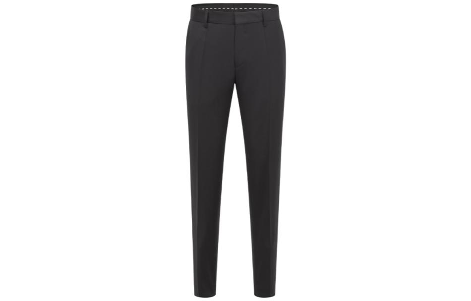 Order HUGO BOSS FW22 黑色直筒休閒褲 50469174-001