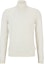 Buy HUGO BOSS FW22 White Slim-Fit Turtleneck Wool Sweater Pullover. 50468262-131