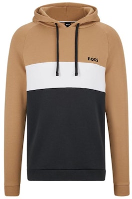 HUGO BOSS 22秋冬拼色連帽衛衣 卡其色 50480672-260 Order HUGO BOSS 22秋冬拼色連帽衛衣 卡其色 50480672-260