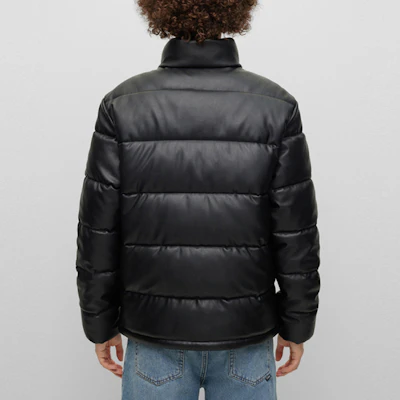 雨果博斯 FW22 黑色棉质立领夹克 50474656-001 Purchase 雨果博斯 FW22 黑色棉质立领夹克 50474656-001