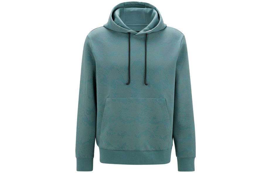 HUGO BOSS FW22 Reflective Stretch Hoodie Green () 50476795-369