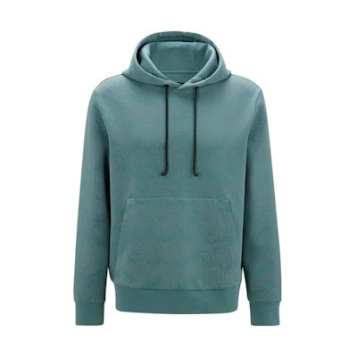 HUGO BOSS FW22 Reflective Stretch Hoodie Green () 50476795-369