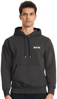 HUGO BOSS FW22 Baju Sweater Kasual Warna Hitam 50472985-001 Purchase HUGO BOSS FW22 Baju Sweater Kasual Warna Hitam 50472985-001