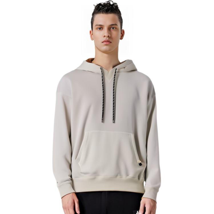 Shop 雨果博斯 FW22 白色抽绳连帽长袖卫衣 50477375-131