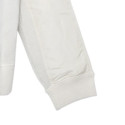 雨果博斯 FW22 白色抽绳连帽长袖卫衣 50477375-131 Details for 雨果博斯 FW22 白色抽绳连帽长袖卫衣 50477375-131