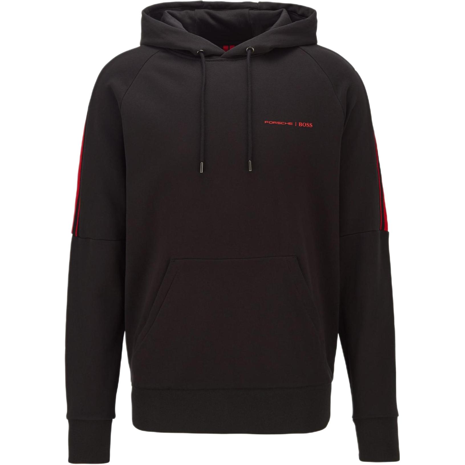 HUGO BOSS FW22 Solid Logo Printed Hoodie Long Sleeve 50435846-001