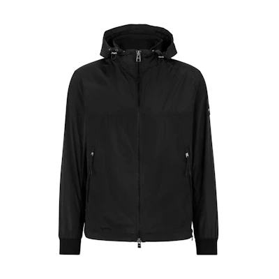 HUGO BOSS FW22 Solid Zip Hoodie Jacket Men’s Black 50477459-001