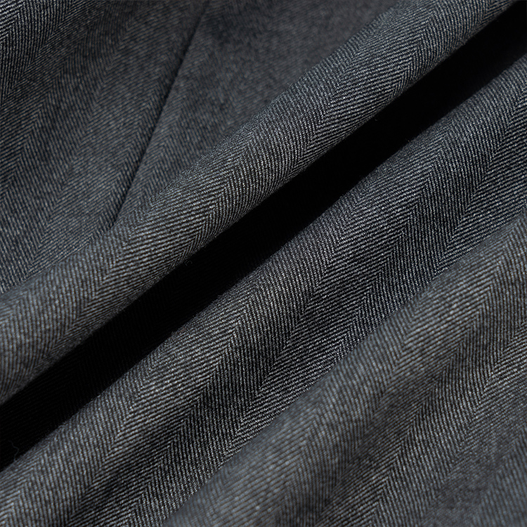 Sizing HUGO BOSS FW22 條紋領拉鍊長袖外套 灰色 50479651-021