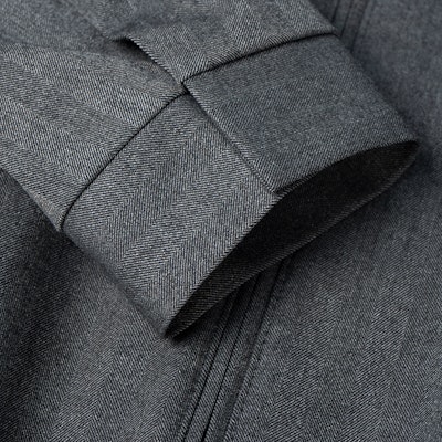 HUGO BOSS FW22 條紋領拉鍊長袖外套 灰色 50479651-021 Cheap HUGO BOSS FW22 條紋領拉鍊長袖外套 灰色 50479651-021