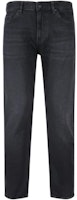 HUGO BOSS FW23 Black-Grey Tapered Jeans with Zipper and Belt Loop Details 50497052-004 HUGO BOSS FW23 Black-Grey Tapered Jeans with Zipper and Belt Loop Details 50497052-004