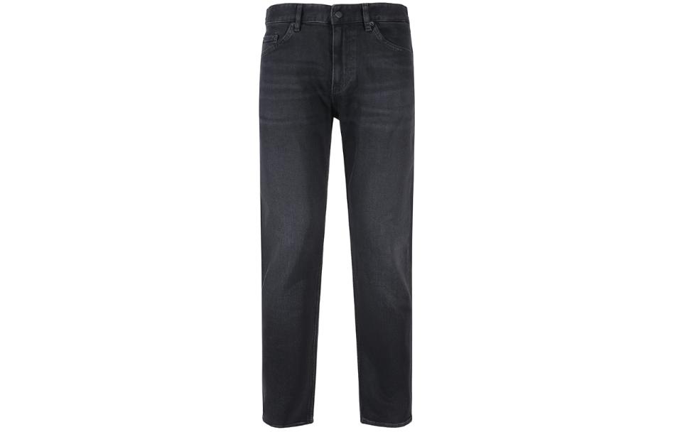 Order HUGO BOSS FW23 黑灰色修身牛仔褲附拉鍊與腰帶環細節 50497052-004