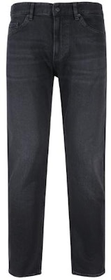 HUGO BOSS FW23 黑灰色修身牛仔褲附拉鍊與腰帶環細節 50497052-004 Order HUGO BOSS FW23 黑灰色修身牛仔褲附拉鍊與腰帶環細節 50497052-004