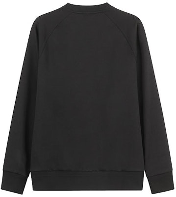 HUGO BOSS FW23 黑色圓領休閒衛衣套頭衫。 50486951-001 Lookbook HUGO BOSS FW23 黑色圓領休閒衛衣套頭衫。 50486951-001