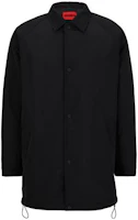 Order HUGO BOSS FW23 黑色刺繡Logo長袖外套 50495834-001